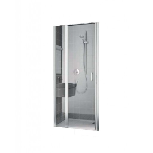 Душевая дверь в нишу KERMI Cada XS CK1GL11020VPK 110х200 см прозрачное стекло распашная левая
